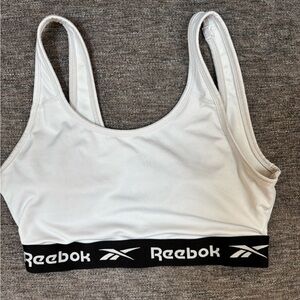 Reebok White Sports Bra